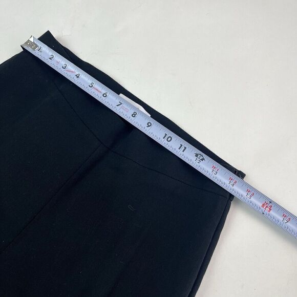 IRO Moore Black Dress Pants 6 Straight Leg Crop Capsule Minimalist Academia 38 - Picture 7 of 13